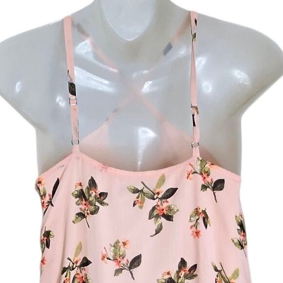 Abercrombie and Fitch Womens Sleeveless‎ Dress Small Floral Tiered Cottagecore - Picture 7 of 8